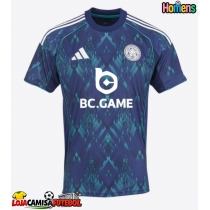 Camisa de Futebol Leicester City Equipamento Secundário 2025-26 Manga Curta